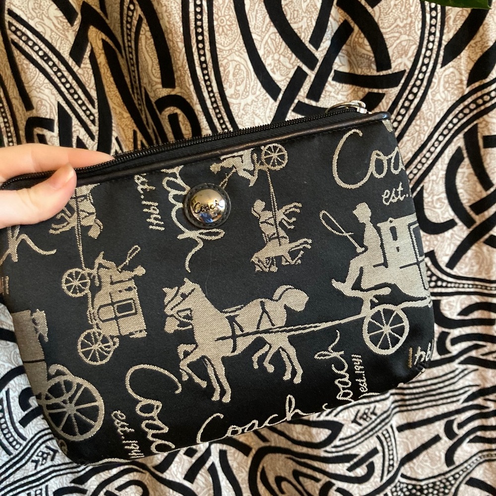 Small Coach Black Bag